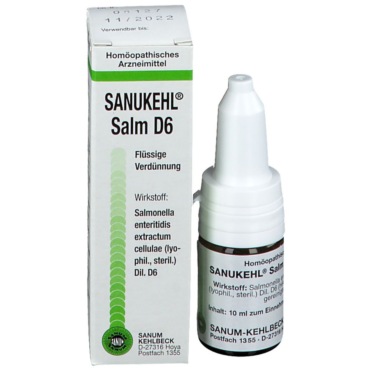 SANUKEHL Salm gouttes 6 D fl 10 ml