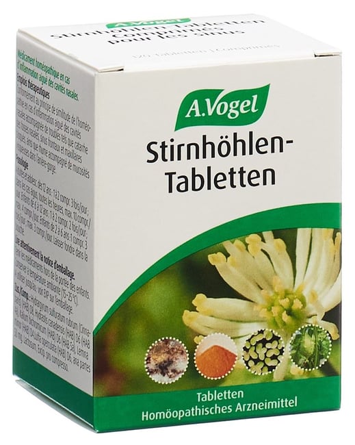 VOGEL comprimés pour les sinus cpr verre 120 pce