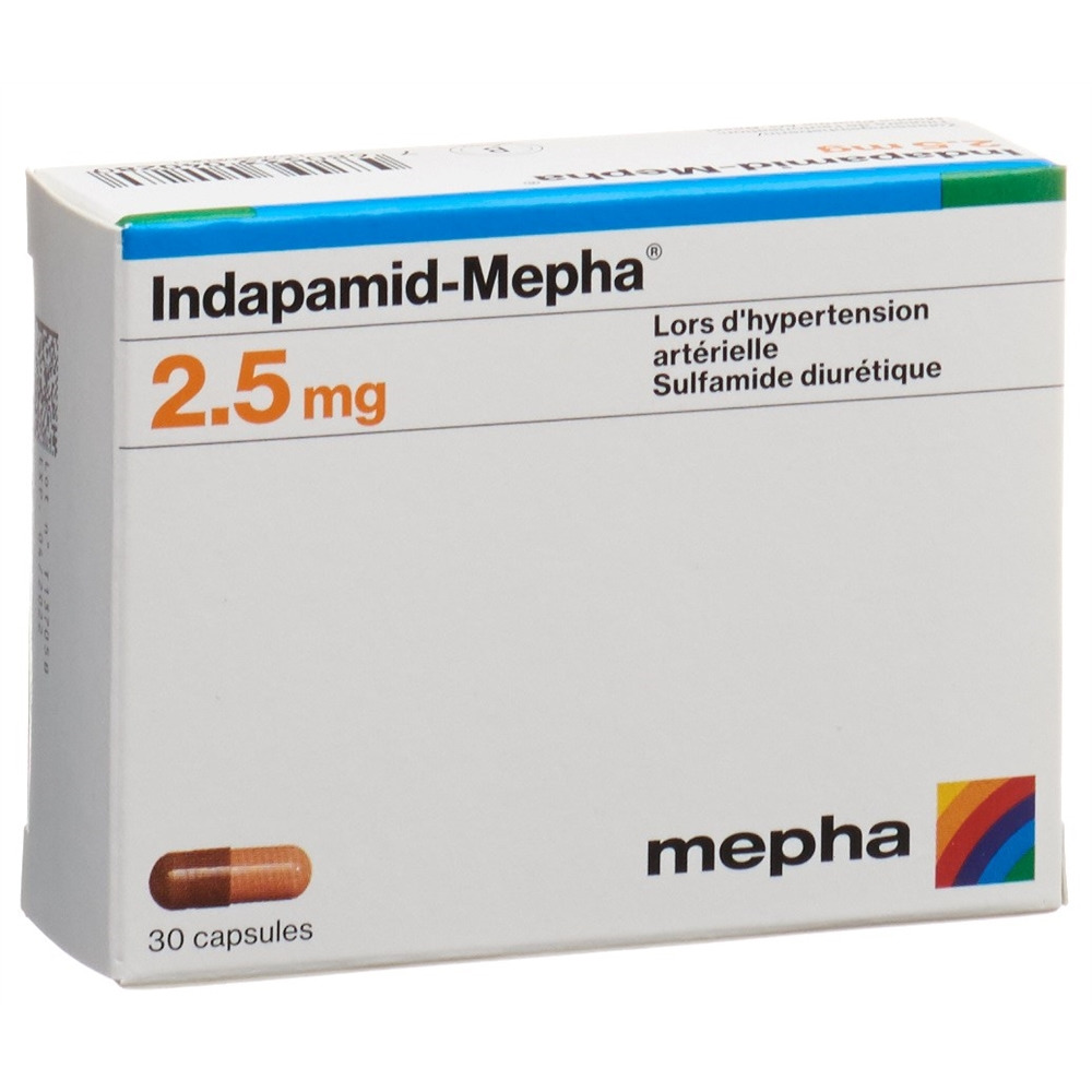Indapamid-Mepha, Hartkapseln