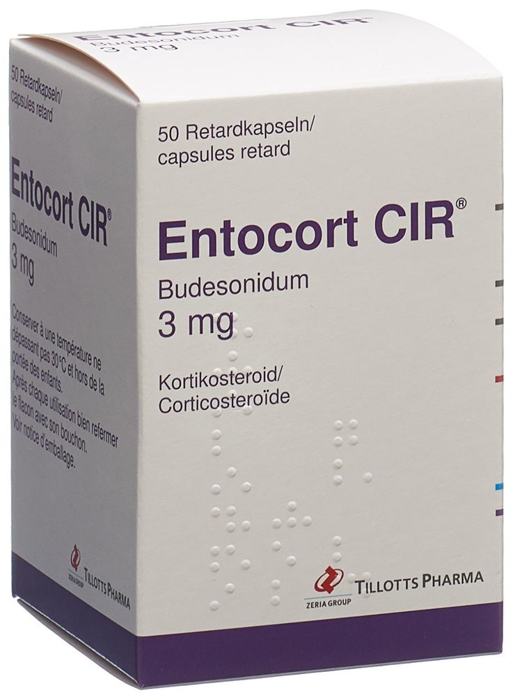 ENTOCORT CIR caps ret 3 mg bte 50 pce