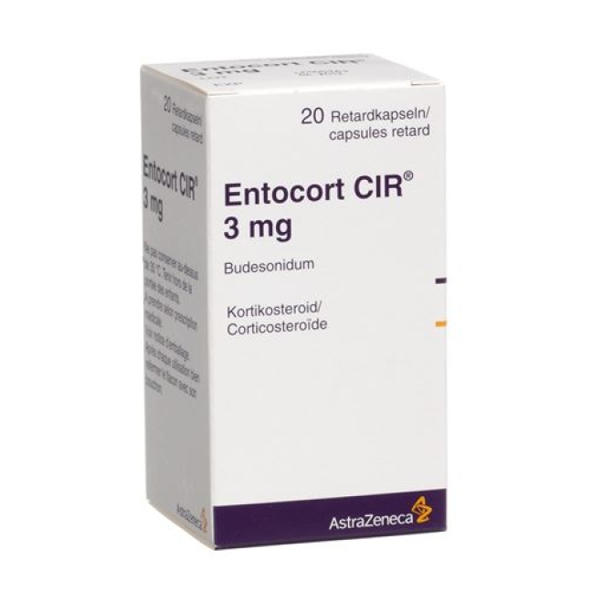 ENTOCORT CIR caps ret 3 mg bte 20 pce