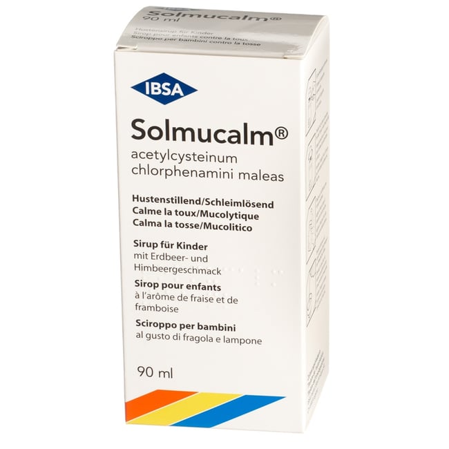 SOLMUCALM sirop enf fl 90 ml