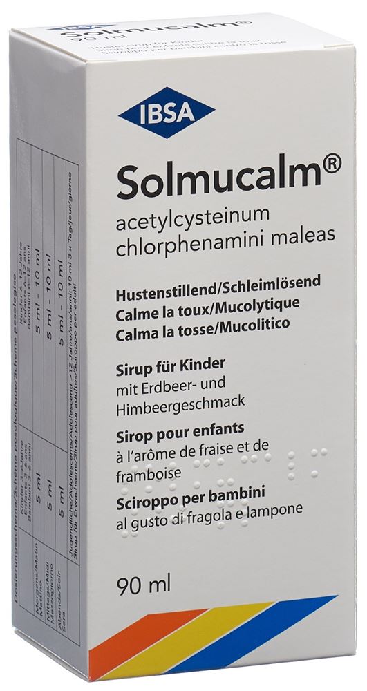Solmucalm, sciroppo per bambini