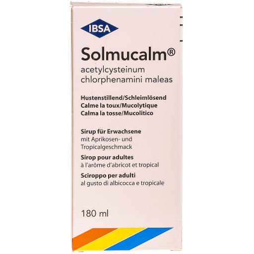 SOLMUCALM sirop adult fl 180 ml