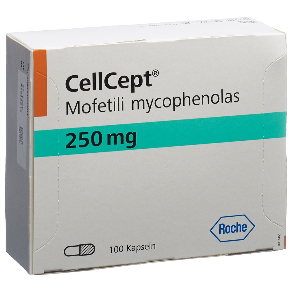 CELLCEPT gél 250 mg 100 pce