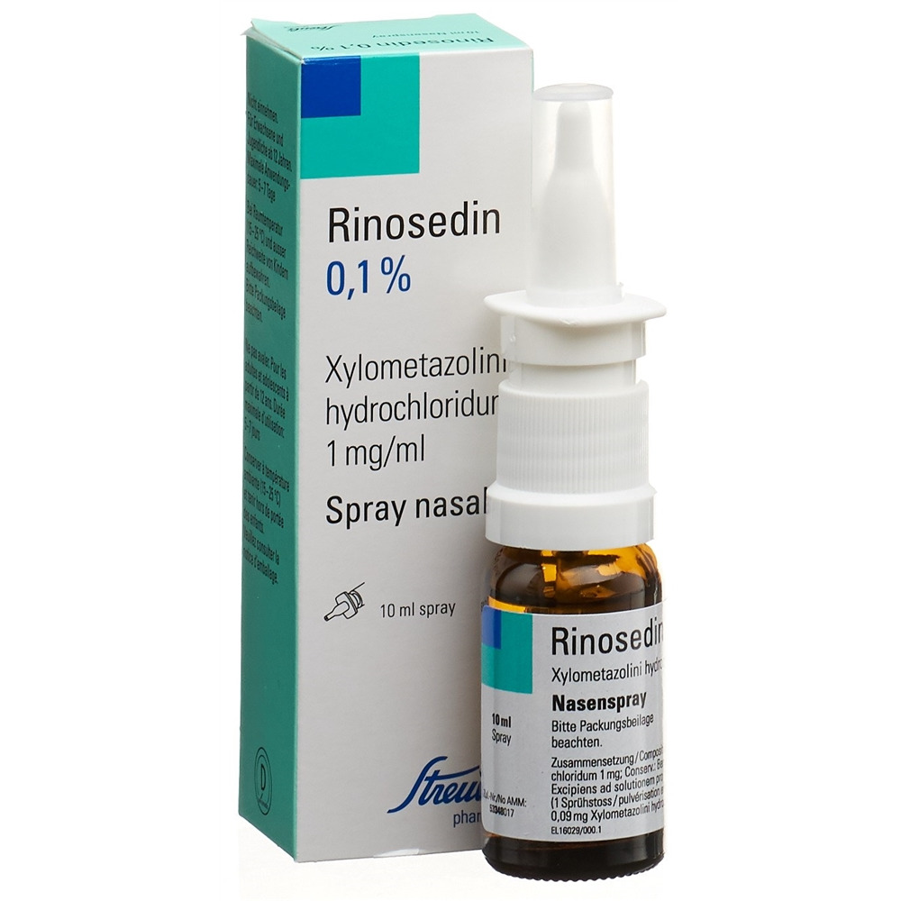 RINOSEDIN spray nasal 0.1 % 10 ml