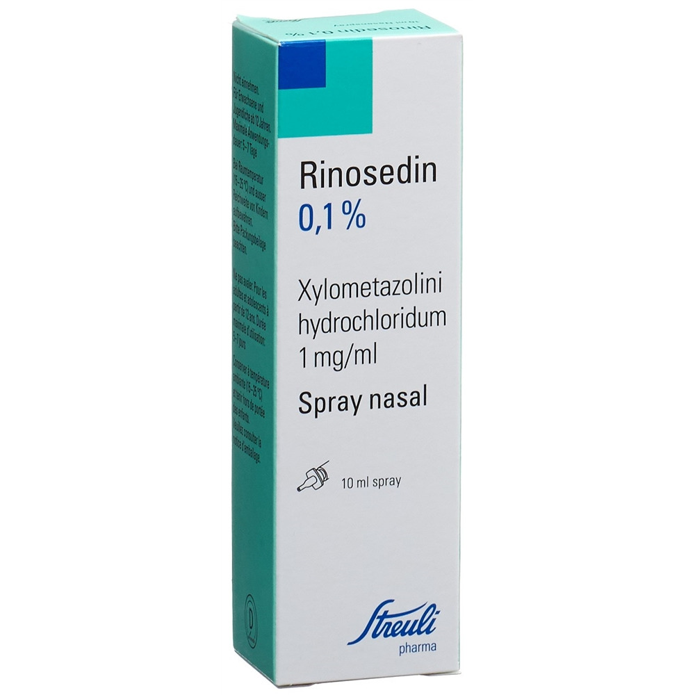 RINOSEDIN spray nasal 0.1 % 10 ml