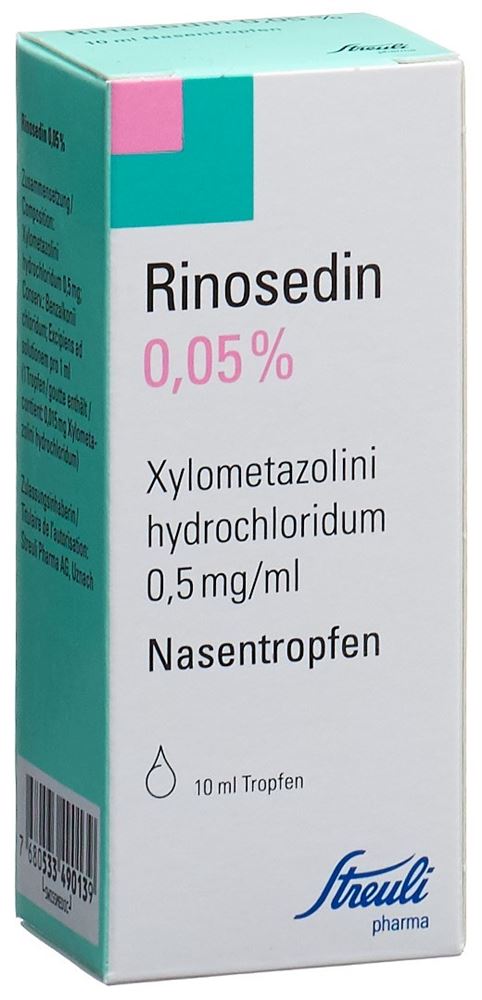 RINOSEDIN gtt nas 0.05 % 10 ml