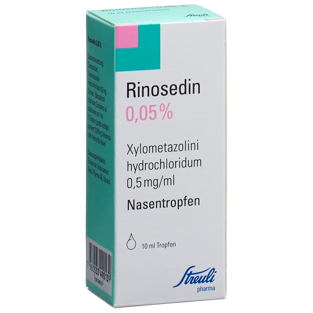 RINOSEDIN gtt nas 0.05 % 10 ml