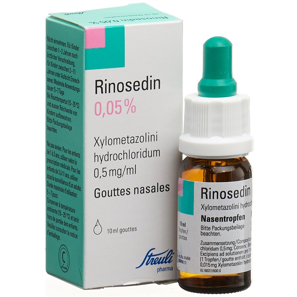 RINOSEDIN gtt nas 0.05 % 10 ml