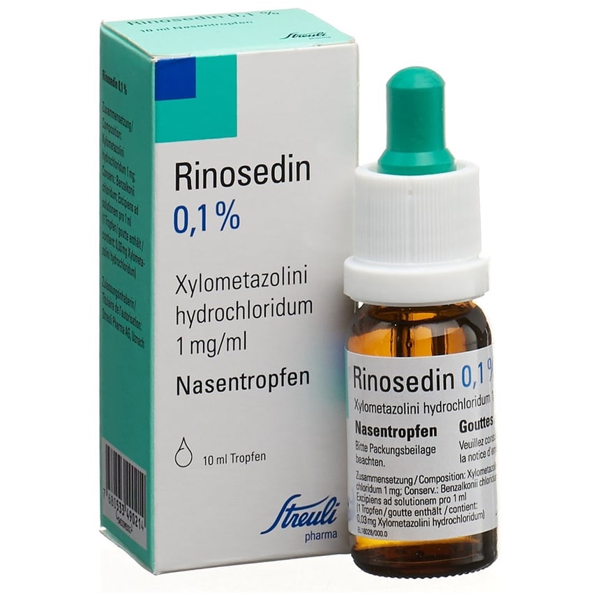 RINOSEDIN gtt nas 0.1 % 10 ml