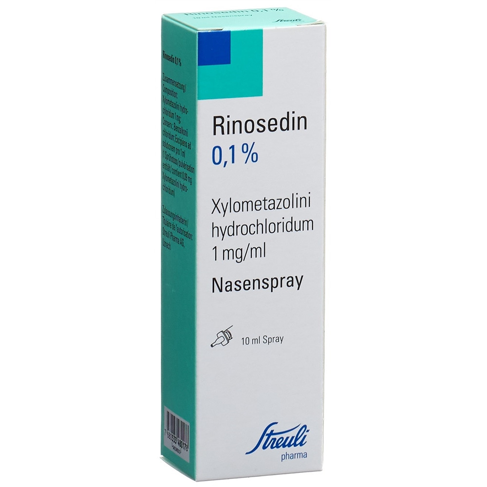 RINOSEDIN gtt nas 0.1 % 10 ml