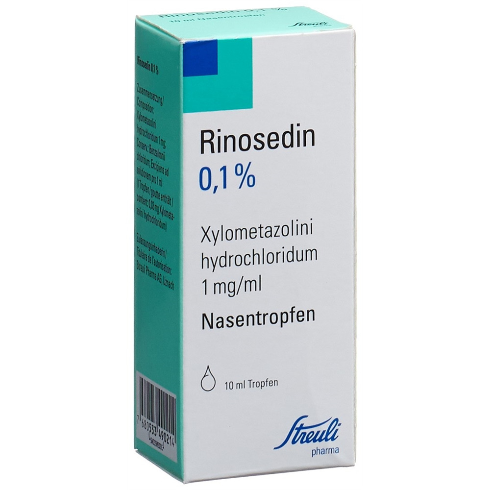RINOSEDIN gtt nas 0.1 % 10 ml