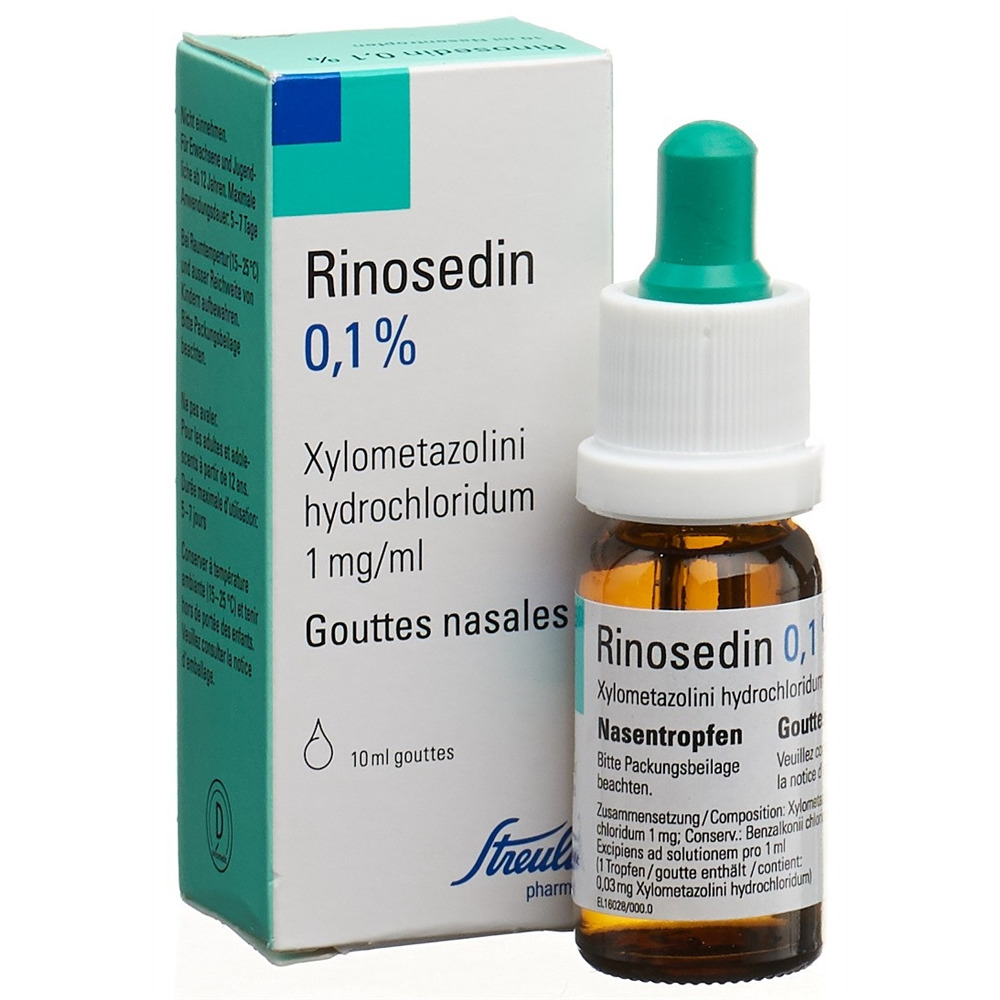 RINOSEDIN gtt nas 0.1 % 10 ml