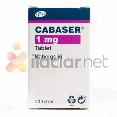 CABASER cpr 1 mg fl 20 pce
