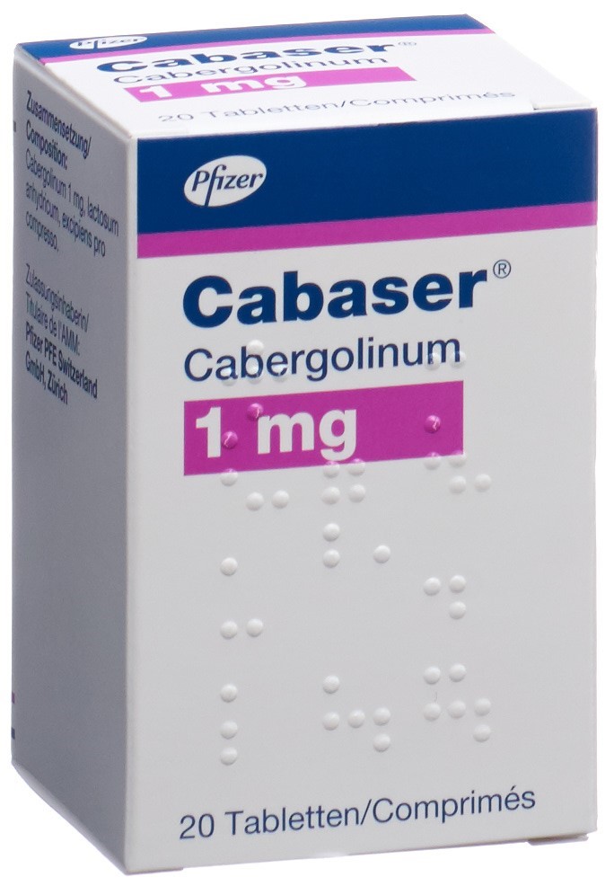 Cabaser 1 mg, Tabletten