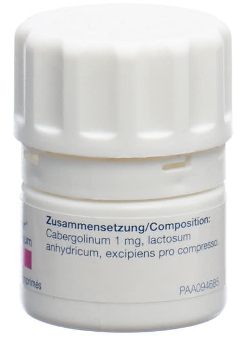 Cabaser 1 mg, Tabletten
