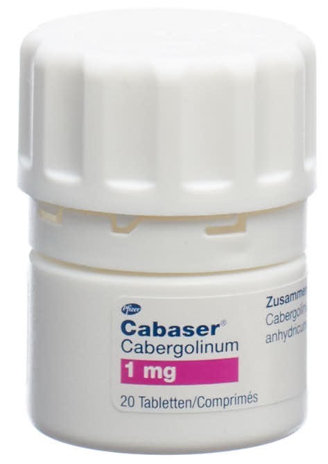 Cabaser 1 mg, Tabletten