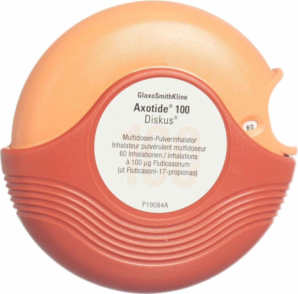 AXOTIDE Diskus multidose 100 mcg 60 dos