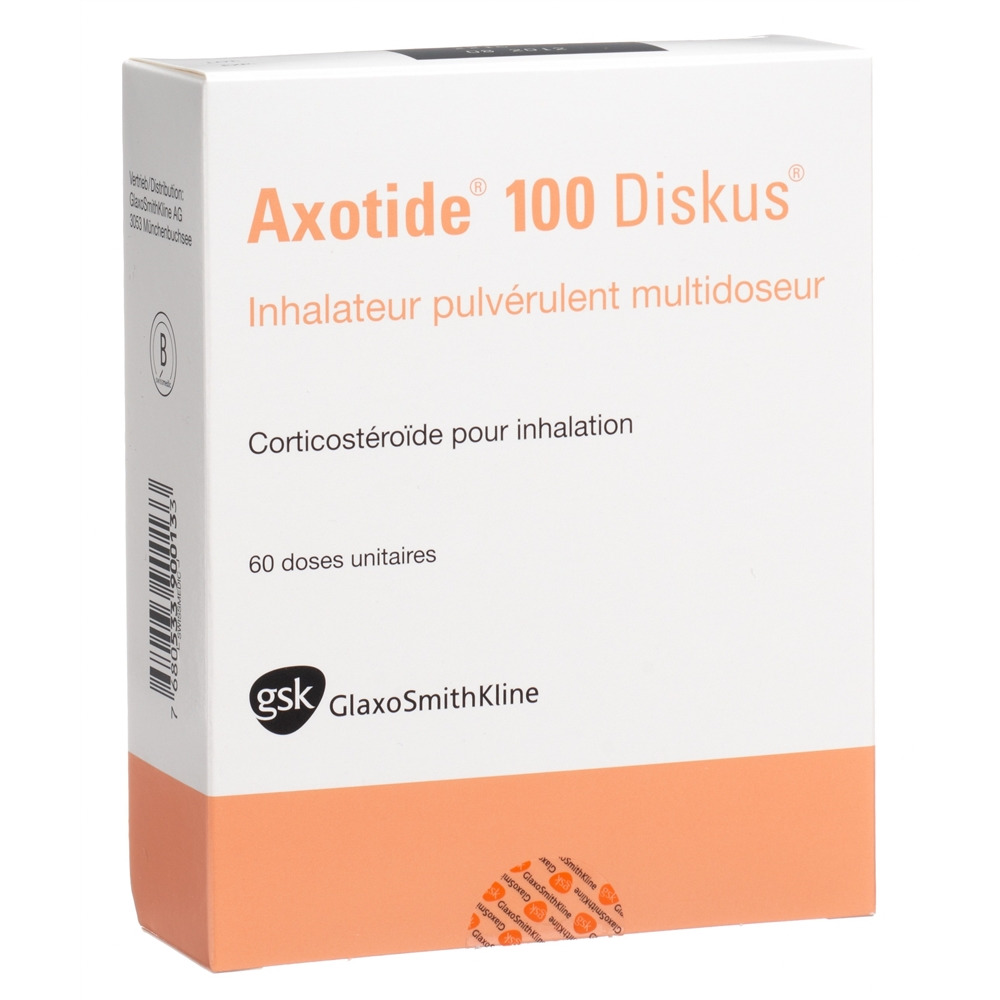 Axotide Diskus 100, Mutlidosen-Pulverinhalator
