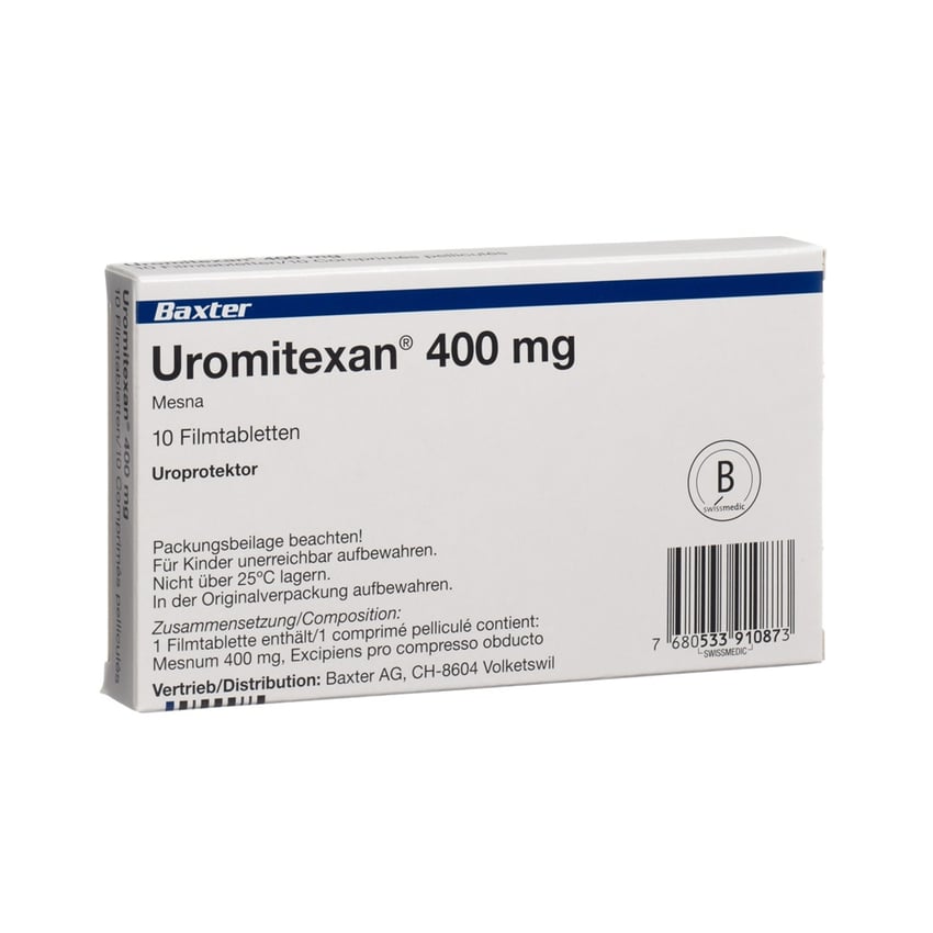 UROMITEXAN cpr pell 400 mg 10 pce