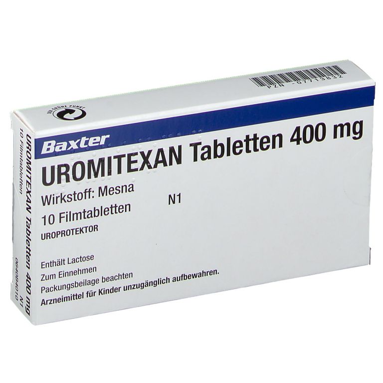 UROMITEXAN cpr pell 400 mg 10 pce