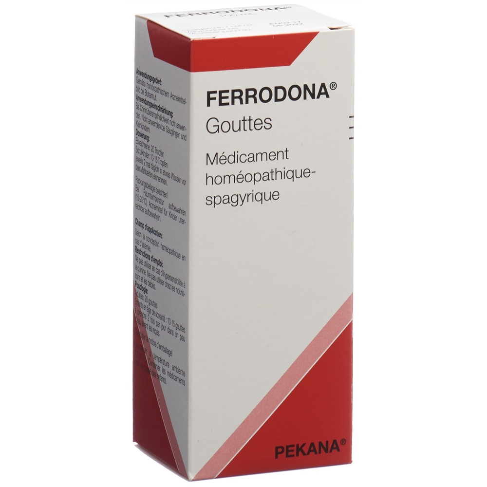 FERRODONA gouttes buvables fl 100 ml