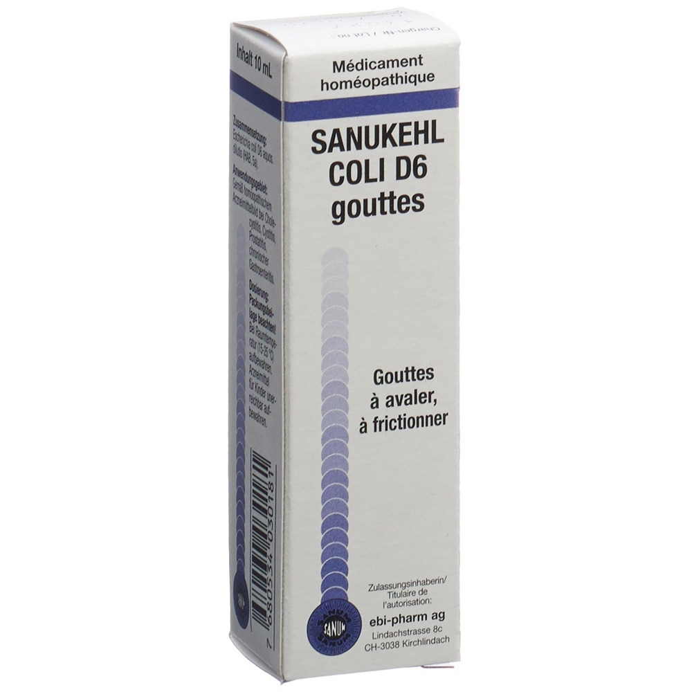 Sanukehl Coli D6, Tropfen zum Einnehmen und Einreiben