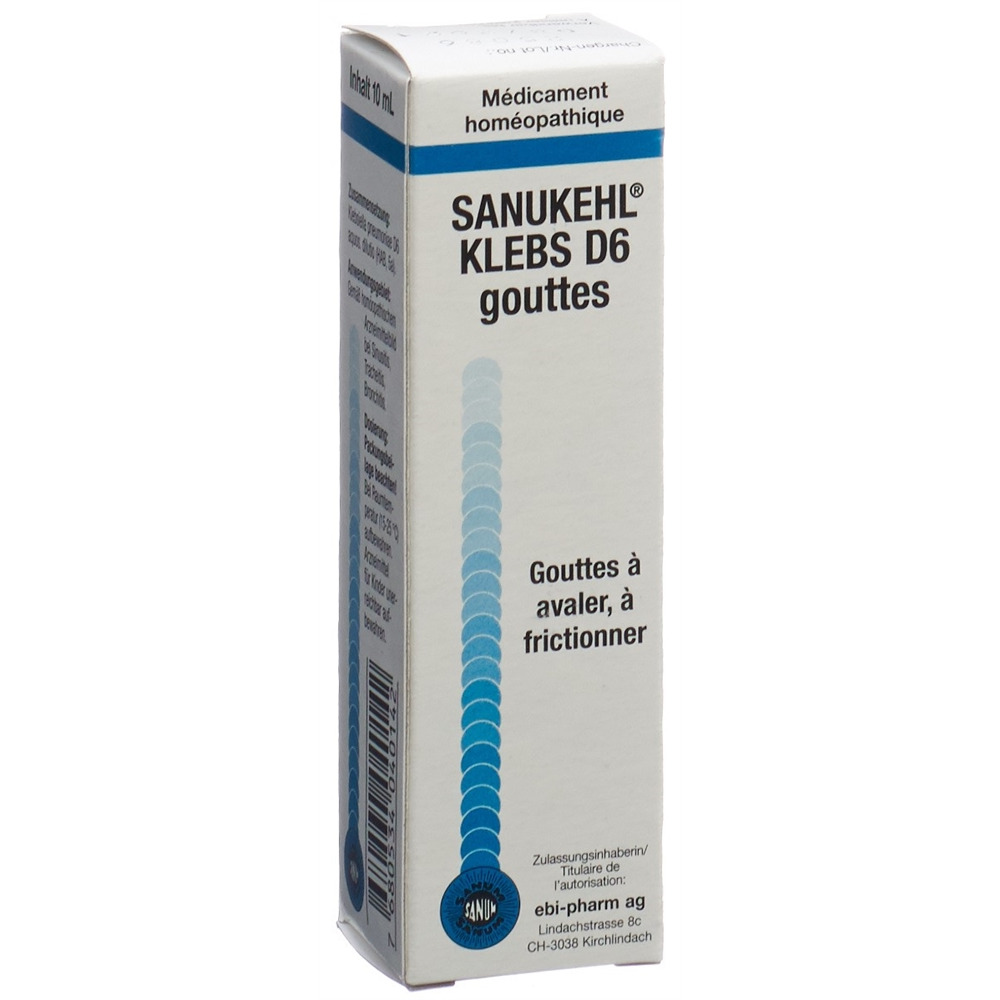 SANUKEHL Klebs D6 gtt 10 ml