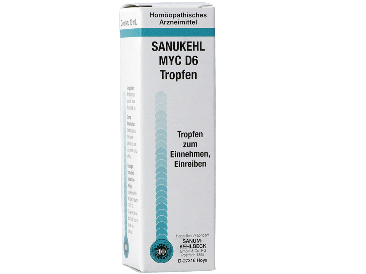 SANUKEHL Myc gouttes 6 D buvab et friction 10 ml