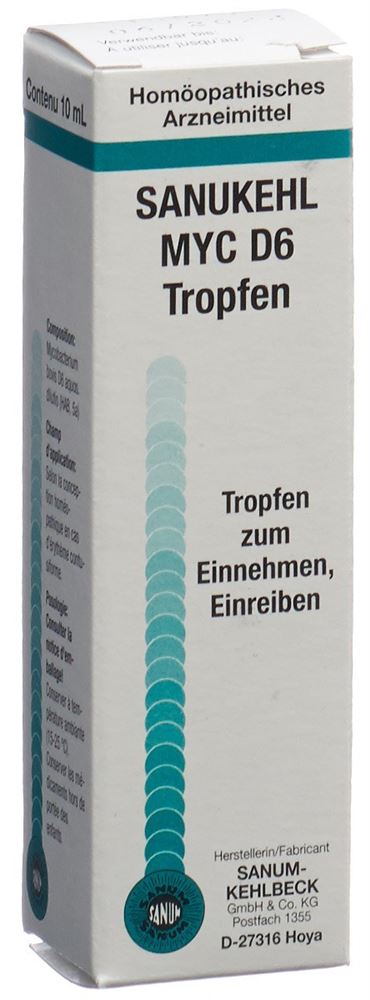 Sanukehl Myc D6, Tropfen zum Einnehmen und Einreiben