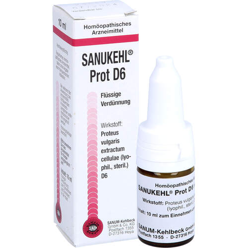 SANUKEHL Prot gouttes 6 D buvab et friction 10 ml