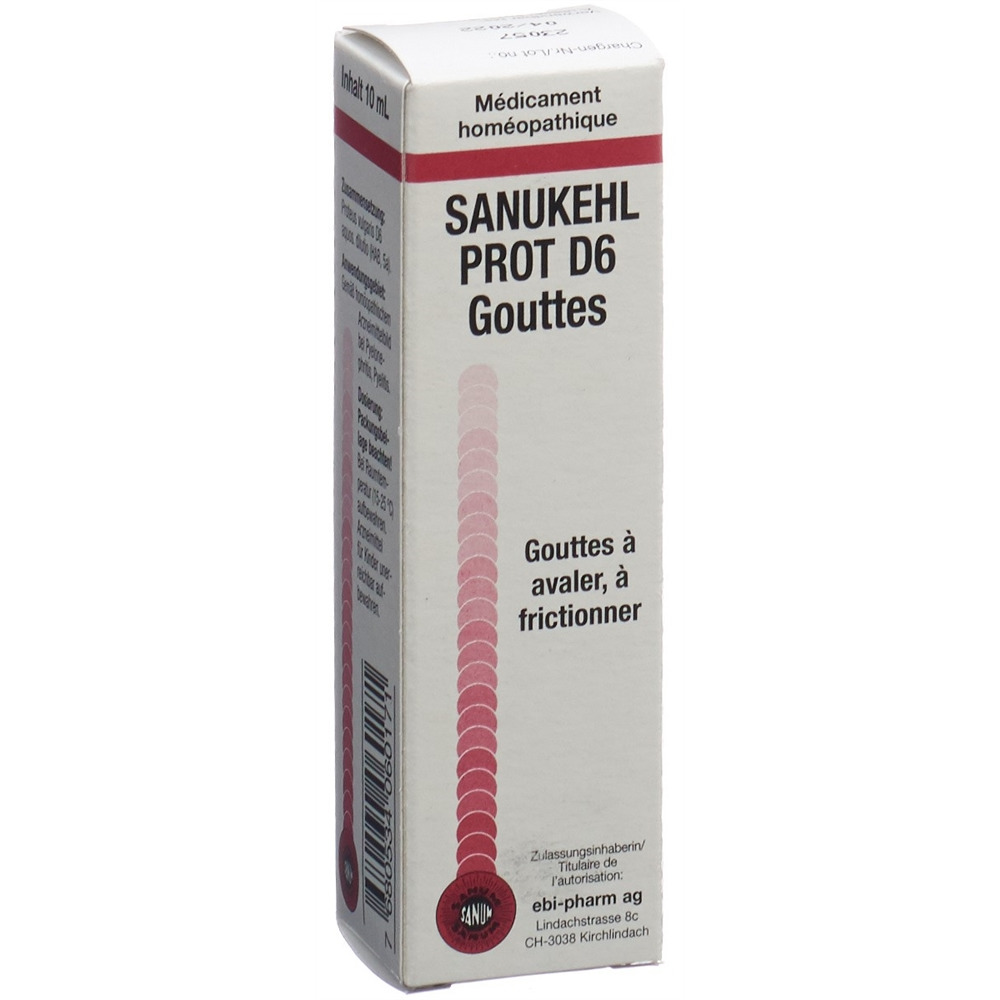 SANUKEHL Prot gouttes 6 D buvab et friction 10 ml
