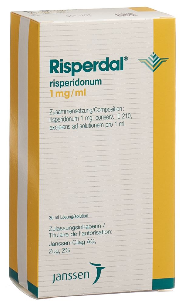 RISPERDAL sol 1 mg/ml fl 30 ml