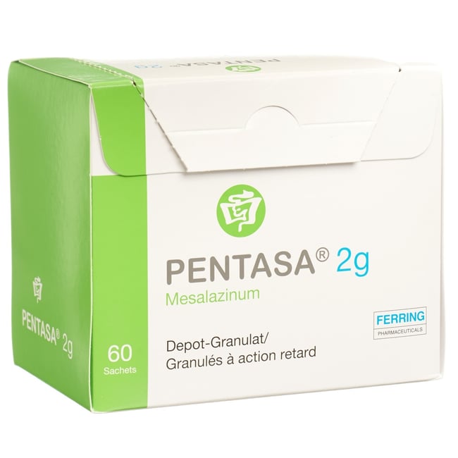PENTASA gran dépôt 2 g sach 60 pce