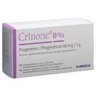 CRINONE gel vag 8 % 15 monodos 1.125 g