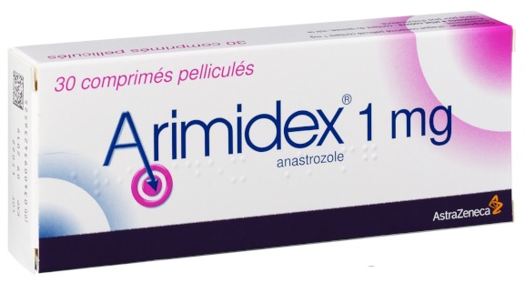 ARIMIDEX cpr pell 1 mg 100 pce