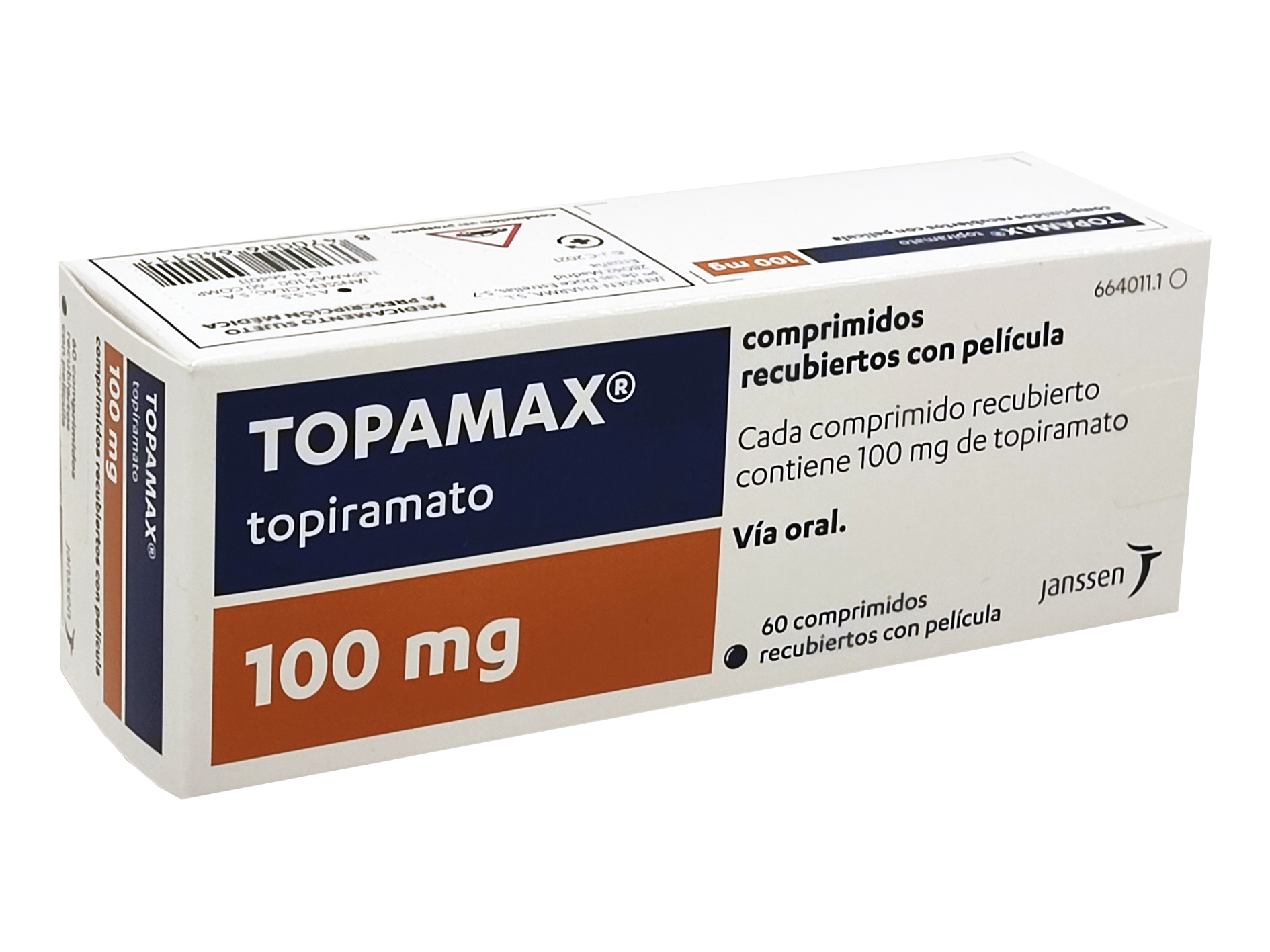 TOPAMAX cpr pell 100 mg bte 60 pce