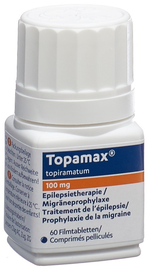 TOPAMAX cpr pell 100 mg bte 60 pce