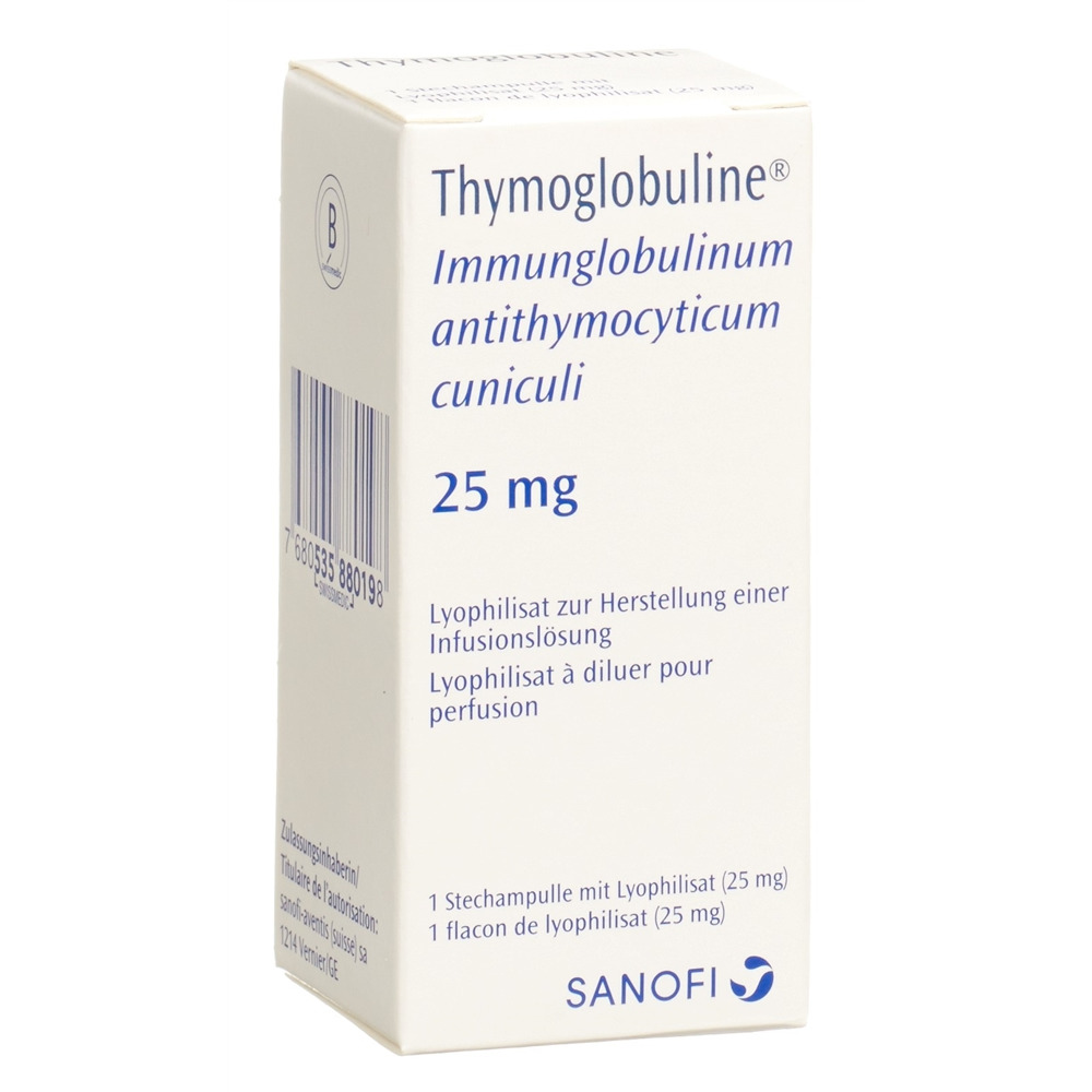Thymoglobuline, poudre pour solution à diluer pour perfusion