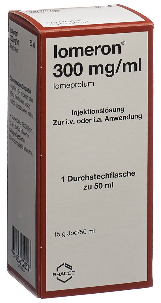 IOMERON sol inj 300 mg/ml 50ml fl