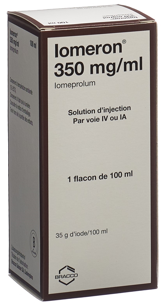 IOMERON sol inj 350 mg/ml 100ml fl
