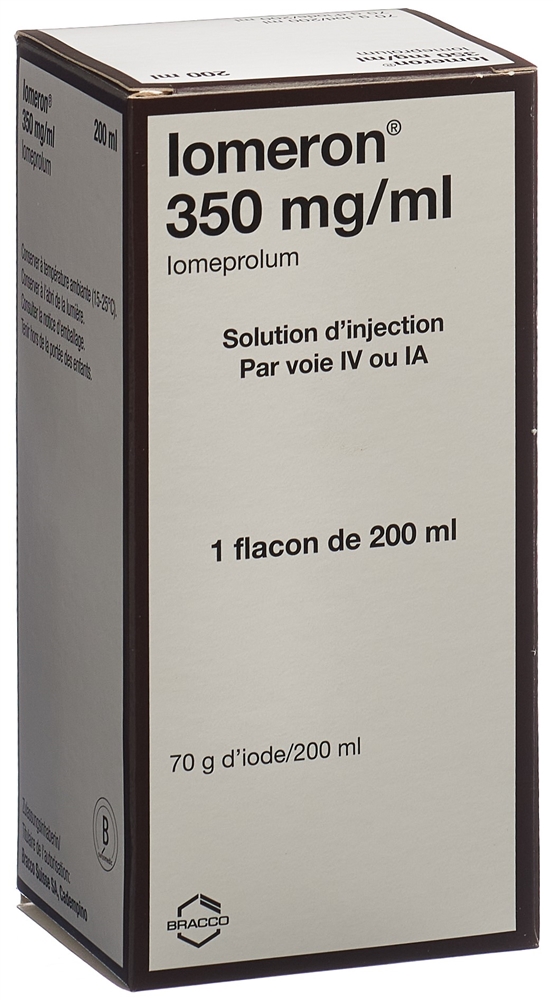 IOMERON sol inj 350 mg/ml 200ml fl