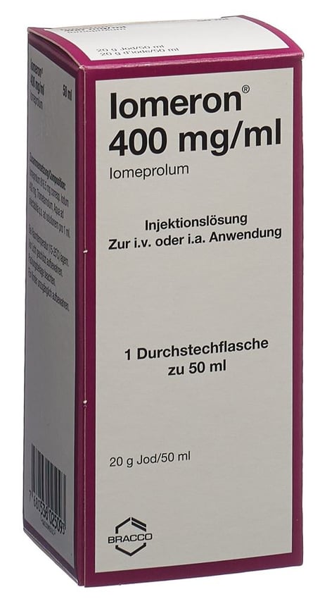 IOMERON sol inj 400 mg/ml 50ml fl