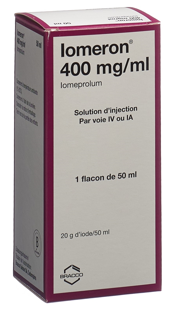 IOMERON sol inj 400 mg/ml 50ml fl