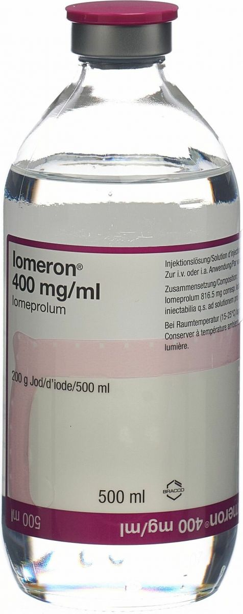 IOMERON sol inj 400 mg/ml 200ml fl