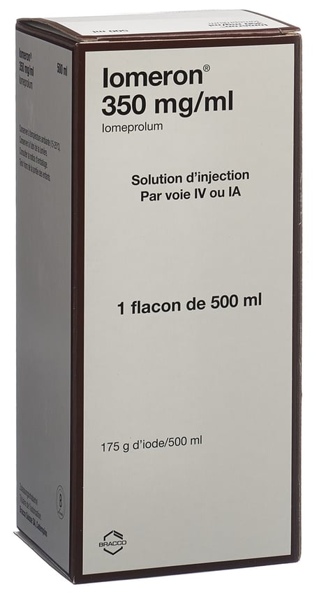 IOMERON sol inj 350 mg/ml 500ml fl