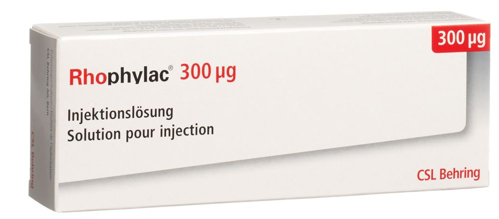 Rhophylac 300, Injektionslösung