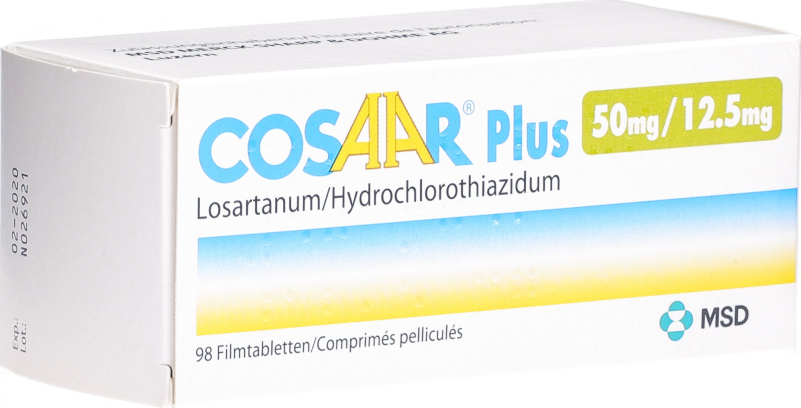 COSAAR Plus cpr pell 50/12.5 98 pce