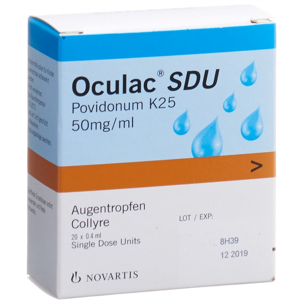 OCULAC SDU gtt opht 60 monodos 0.4 ml